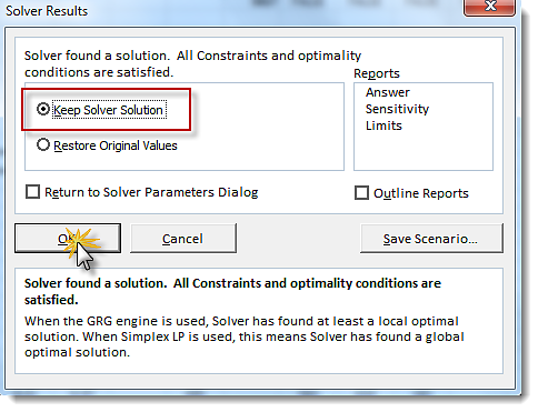 Excel Solver Found a Solution for GARCH(1,1) calibration